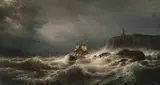 Mauritz de Haas, Wreck on the Isle of Jersey