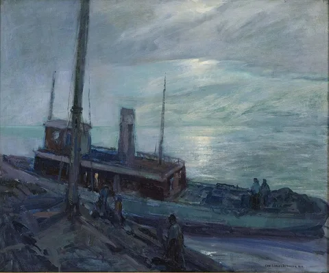 George Elmer Browne, Marine Nocturne