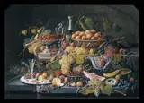 Severin Roesen, Still Life: Fruit