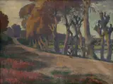 Jozef Hanula, Landscape with a Herdsman