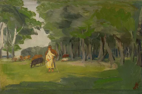 Jozef Hanula, Pasture in Kalocsa