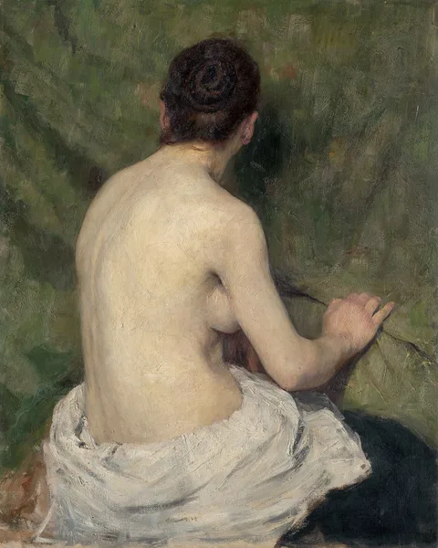Jozef Hanula, Study of Female Nude