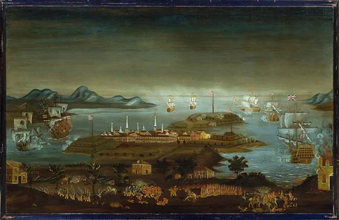Winthrop Chandler, The Battle of Bunker Hill