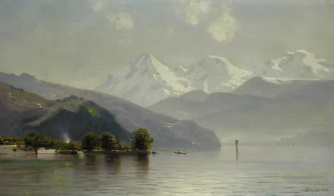 Ascan Lutteroth, Mountain Lake
