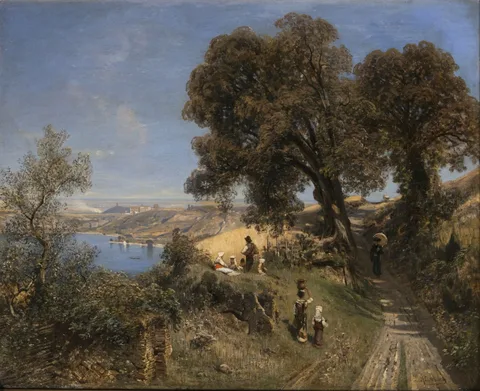 Ascan Lutteroth, Summer idyll in Italy