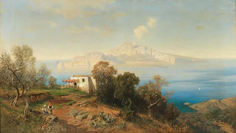 Ascan Lutteroth, A view of Capri