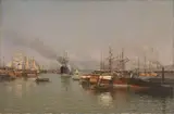 Johannes Grimelund, The Mexico Dock in Antwerpen