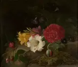 Frants Diderik Bøe, Still Life with Flowers