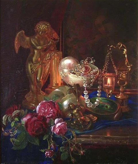 Frants Diderik Bøe, A Lady's Boudoir