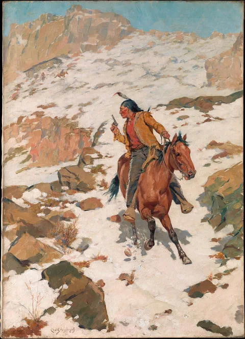 Charles Schreyvogel, In Hot Pursuit