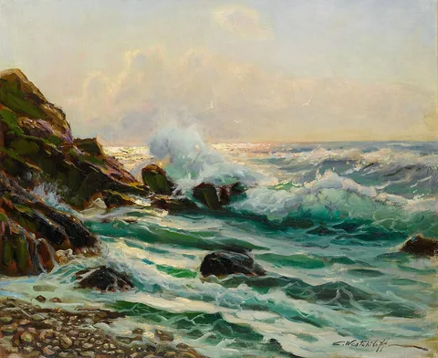 Constantin Westchiloff, Maine Seascape