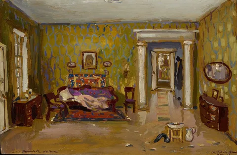 Constantin Westchiloff, Interior for Nikolai Gogol's Play Marriage