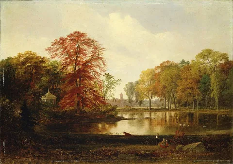 Samuel Lancaster Gerry, May's Pond, Roxbury, Massachusetts