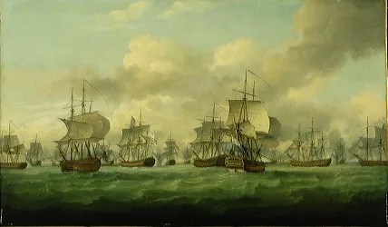 Richard Paton, Battle of Dogger Bank (5th of August 1781)