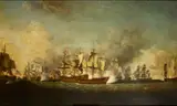Richard Paton, Sir Charles Knowles's Engagement with the Spanish Fleet off Havana.