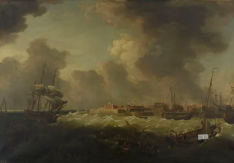 Richard Paton, The Dockyard at Sheerness