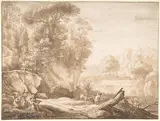 Herman van Swanevelt, The Rest on the Flight into Egypt