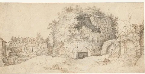 Paul Bril, Antieke ruïnes