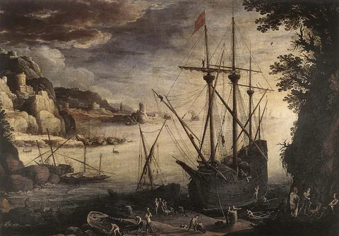 Paul Bril, The port