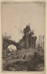 Bartholomeus Breenbergh, The Ruins of the Colosseum