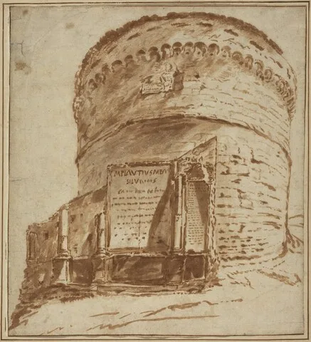 Bartholomeus Breenbergh, Tomb of Plautius
