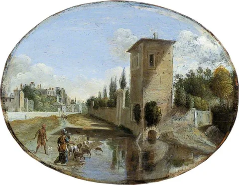 Bartholomeus Breenbergh, Italian Landscape