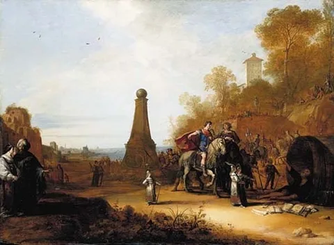 Bartholomeus Breenbergh, Alexander  und  Diogenes