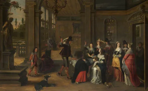 Anthonie Palamedesz., A Game of Forfeits