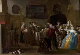 Anthonie Palamedesz., Merry Company (Interior with Cavaliers and Ladies)