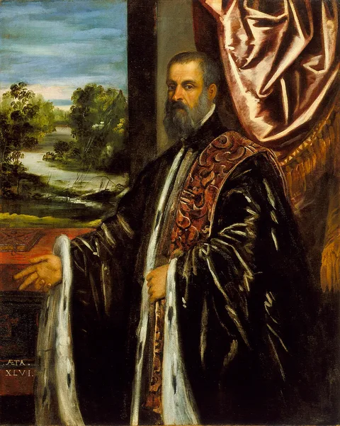 Jacopo Tintoretto, Portrait of Marino Grimani