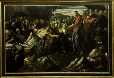 Jacopo Tintoretto, The Raising of Lazarus