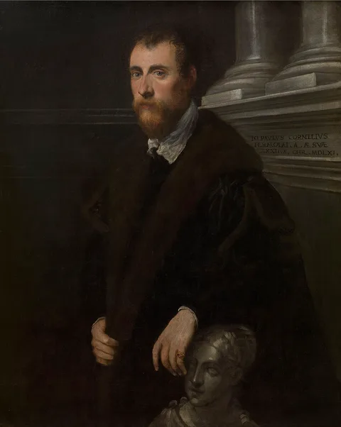 Jacopo Tintoretto, Portrait of the Humanist Giovanni Paolo Cornaro