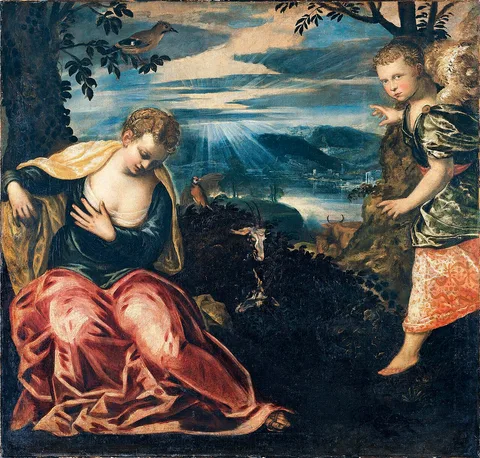 Jacopo Tintoretto, Annunciation to Manoah´s Wife