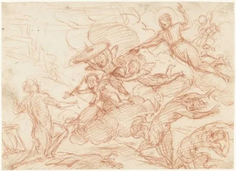 Simone Cantarini, De roeping van een Christelijke Ridder