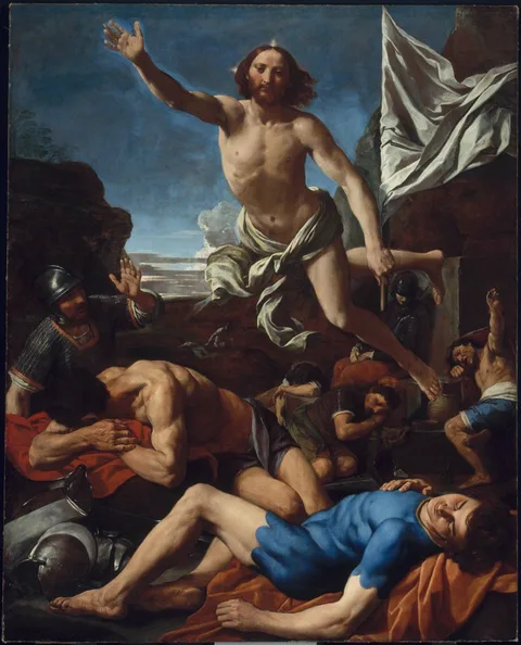 Simone Cantarini, The Risen Christ