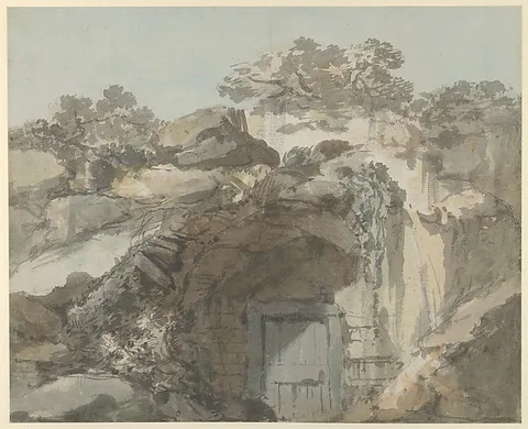 William Marlow, The door of a grotto