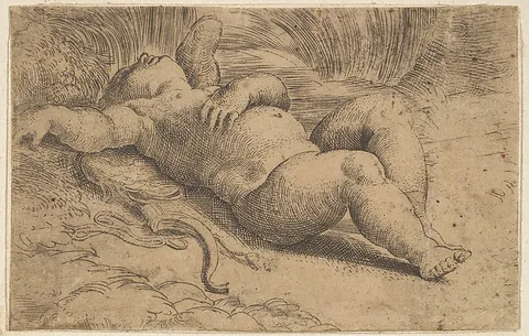 Parmigianino, Cupid Sleeping