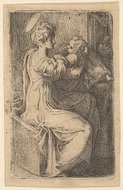 Parmigianino, Madonna and Child