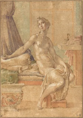 Parmigianino, Lucretia