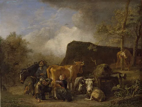 Paulus Potter, The Milkmaid