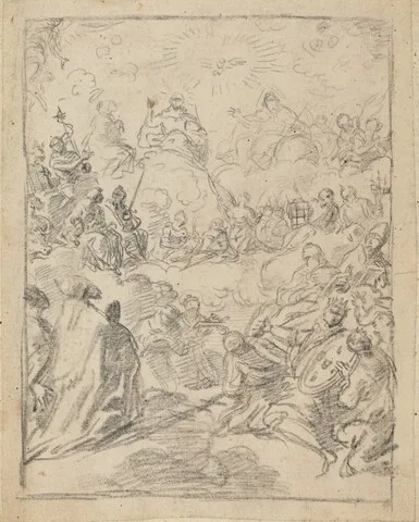Francesco Solimena, The Triumph of the Trinity (The Gloria)