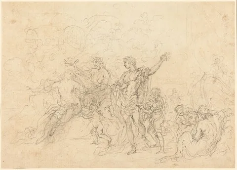 Francesco Solimena, The Marriage of Bacchus and Ariadne