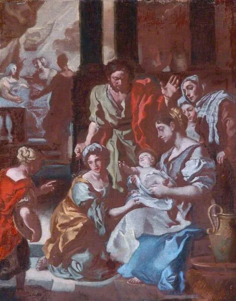 Francesco Solimena, The Birth of the Virgin