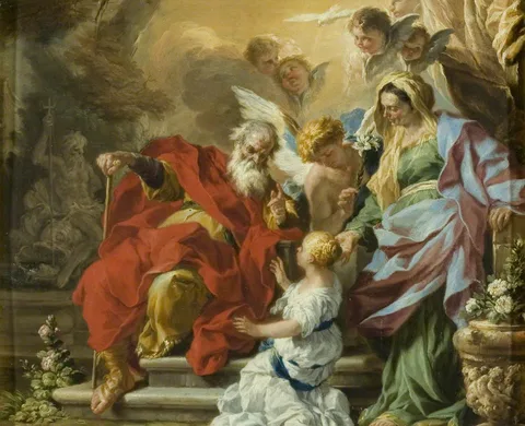 Francesco Solimena, The Education of the Virgin