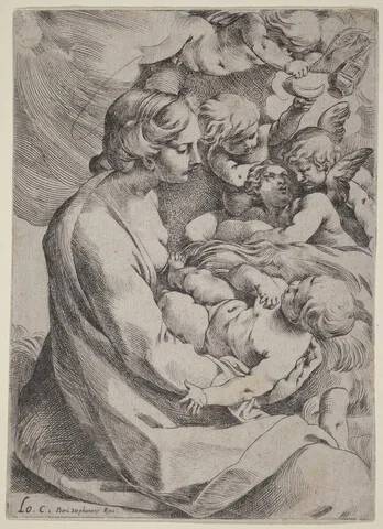 Ludovico Carracci, Madonna and Child with Angels