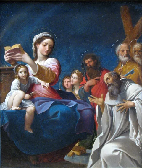 Ludovico Carracci, Madonna and Child with Saints