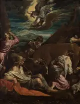 Jacopo Bassano, The Annunciation to the Shepherds
