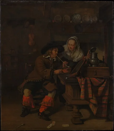 Gabriel Metsu, Tavern Scene
