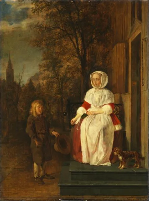 Gabriel Metsu, The Alms
