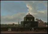 Jan van der Heyden, The Huis ten Bosch at The Hague and Its Formal Garden (View from the East)